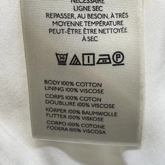 NEW ANTHROPOLOGIE Women’s The Somerset Mini Skirt White Size XL - Picture 6 of 8